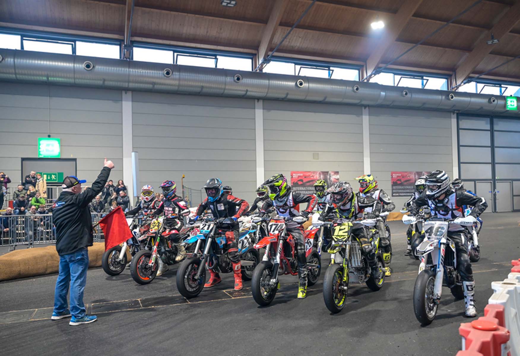 Show-Rennen Motorradwelt Bodensee Halle A5